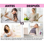 Pack De Parches Térmicos Para Controlar Cólicos Menstruales- South Moon, 8 Unidades Alivio Del Dolor