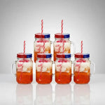 X6 Vaso De Vidrio Con Bombilla Para Celebrar Fechas Patrias Fechas Patrias