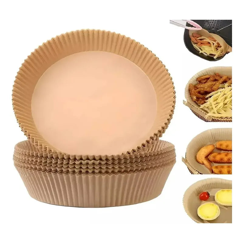 Bandeja De Papel Para Freidora De Aire- Air Fryer X200 Pzas