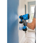 Pulverizador De Pintura Pistola Pintar Inalámbrica 800w Azul