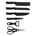 De Cuchillos Acero Inoxidable Juego 6 Piezas Cocina Color