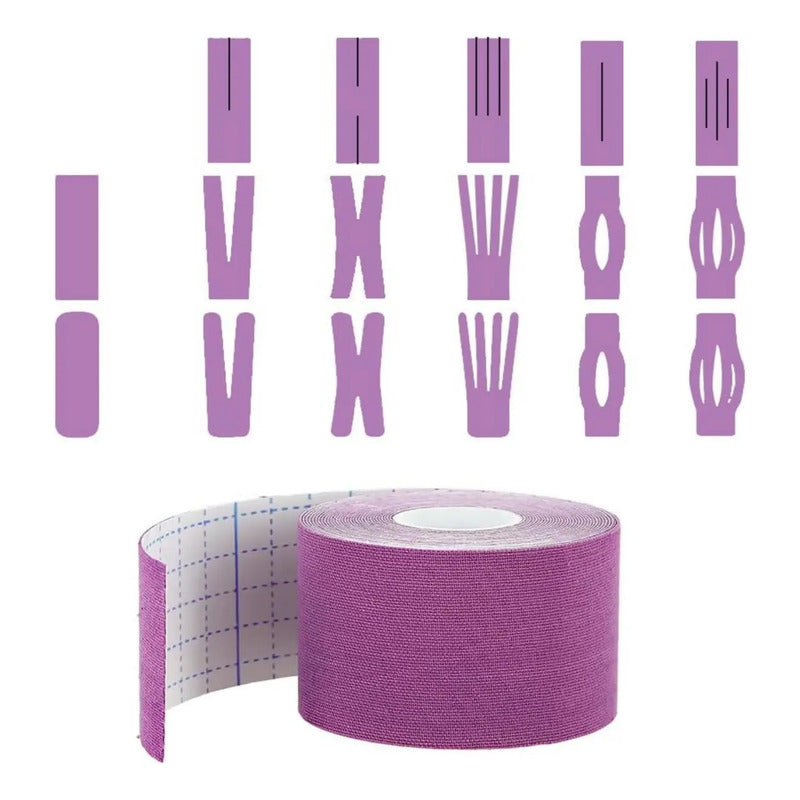 Pack 2 Kinesio Tape Cinta Kinesiológica Kinesiotape 5 X 5 Cm Varios