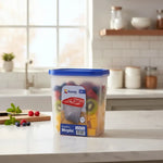 X4 Tapper Fuente Hermetico Plastico Comida Alimentos Frutas Azul