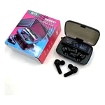 Audífono Inalámbrico Bluetooh M19 Gamers Manos Libres Black Color Negro
