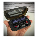 Audífono Inalámbrico Bluetooh  M19 Gamers Manos Libres Black Negro