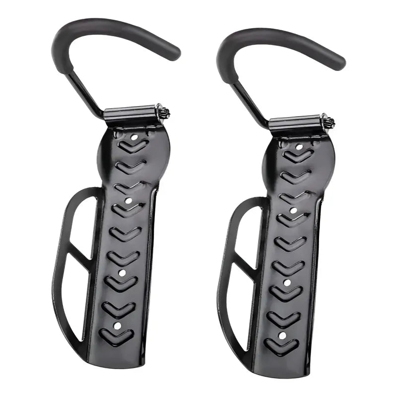 X2 Soporte Porta Bicicleta Para Muralla Colgador Color Negro Negro