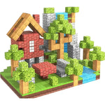 Cubos Bloques Magneticos Minecraft De Construccion 84 Piezas 80 Minecraft