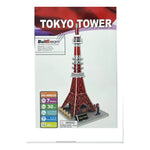 Rompecabezas 3d De Edificio Famoso Torre De Tokio 30 Piezas