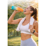 Botella Para Agua De 1 Litro Motivacional Deportiva Colorida Colorida