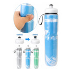 Botella De Agua Cooler Termico Bicicleta Frio/calor 700ml Blanco