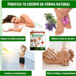 100 Parches Desintoxicantes Para Pies Kinoki Alivia Estres