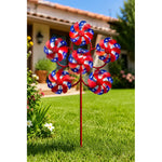 Remolino Decorativo Bandera Chile Para Fiestas Patrias Flor