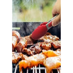 Pinza Punta Silicona Acero Inoxidable Multiuso Cocina 26cm