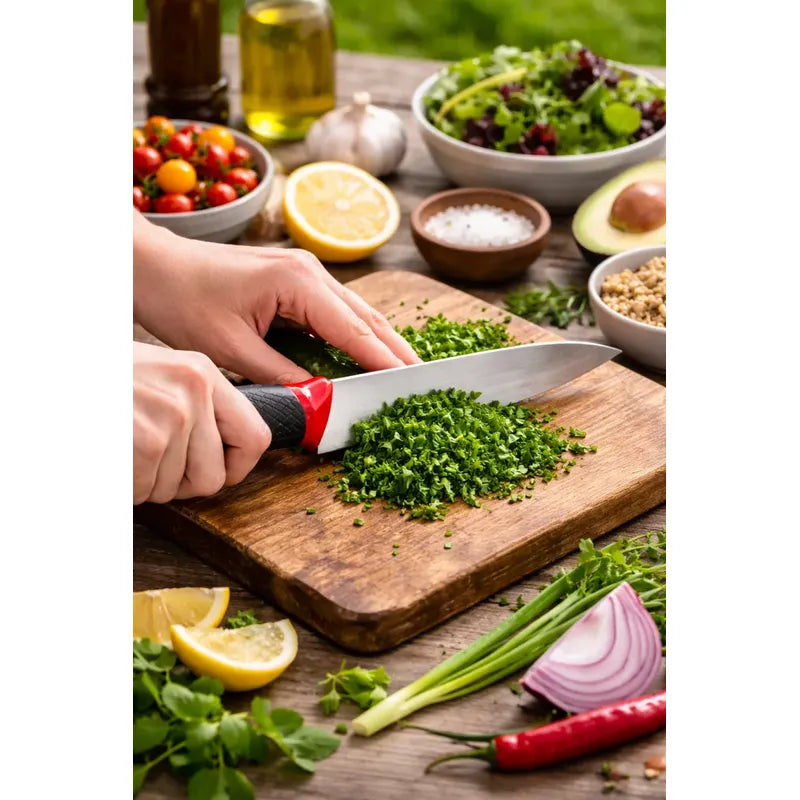 Cuchillo Cocina Acero Inoxidable Multiuso Ergonomico 28cm