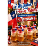 X6 Vaso De Vidrio Con Bombilla Para Celebrar Fechas Patrias Fechas Patrias