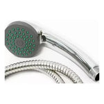 Kit De Ducha Teléfono Manguera Soporte Cromado Acero Inox Cromado