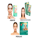 Pack 18 Macarilla Facial De Colageno Hidrosoluble Antiarruga Todo Tipo De Piel