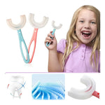 Cepillo De Dientes De Silicona Niños 7-12 Años En Forma U