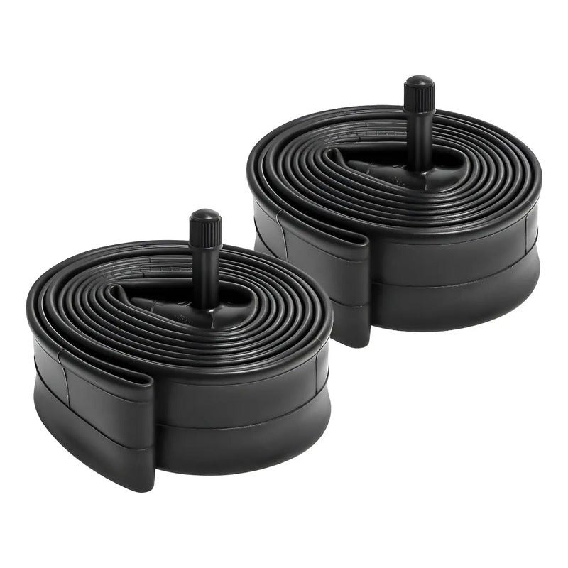 X2 Cámara Bicicleta Aro 24 X 2125 Schrader 48mm V/a Ciclismo Schrader