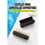 Kit Limpieza Cuidado Zapatillas Sneaker Cepillo Espuma Paño