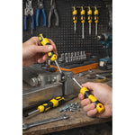 Set 4 Destornilladores Magneticos Antideslizantes Hogar