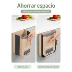 Papelero Basuro Plegable Multiuso Cocina Baño Oficina 7 Lts