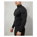 Pack 3 Camiseta Polar Manga Larga Térmica Hombre Beatle Surtidos Negro-azul-blanco-gris L