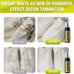 Kit De Limpieza Zapatillas Espuma Limpiadora Blanqueador