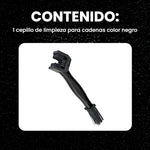 Cepillo Limpiador Cadena Bicicleta Motocicleta Bikerbeat Doble Cara