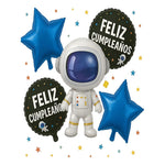 Pack De 5 Globos  Diferentes Diseños Infantil Decoración