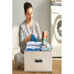 X2 Caja Organizadora Con Tapa De Tela Plegable Pequeña