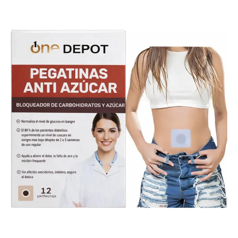 X12 Parches Para Diabeticos Control De Azucar En Sangre Neutra