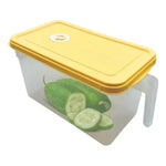 Caja Organizadora Para Refrigerador Con Tapa Y Mango Color