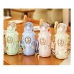Botella De Agua Térmica Kawaii Para Agua Fría /caliente