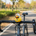 Luz Para Bicicleta Recargable Bocina Pato Amarillo Linterna Surtido