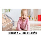 Esquineros De Silicona Mesas Muebles Protección Bebes Transparente