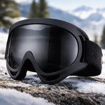 Antiparra De Nieve Lentes Para Ski Y Snowboard Gafas Esquiar Negro