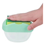 Caja Dispensadora De Jabón Líquido + Esponja Cocina Lavaloza
