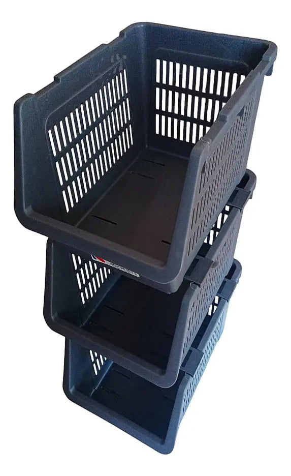 X6 Organizador Gaveta Multiuso Apilable Ventilado Kendy