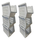 X6 Organizador Gaveta Multiuso Apilable Ventilado Kendy