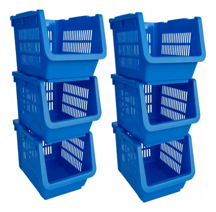 X6 Organizador Gaveta Multiuso Apilable Ventilado Kendy