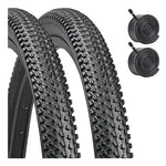 X2 Neumáticos + 2 Cámaras Bicicleta Aro 29 x 2.125 Schrader