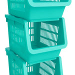 X6 Organizador Gaveta Multiuso Apilable Ventilado Kendy