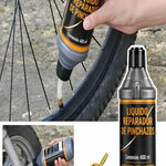 Liquido antipinchazos sellador para bicicleta motos 400 ml